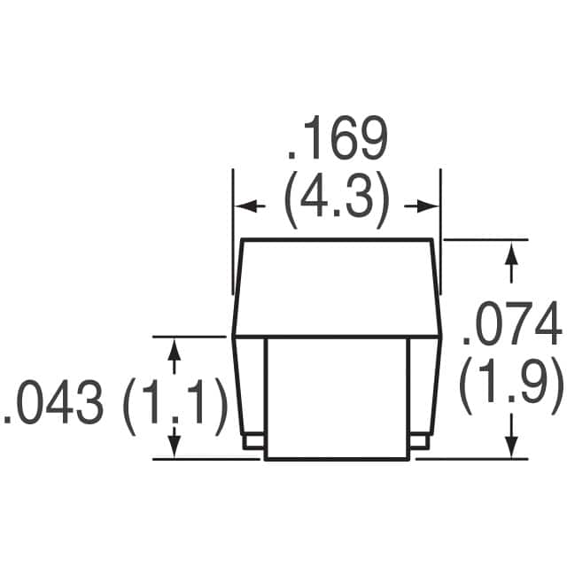 A700V477M002ATE006 KEMET  Aluminum - Polymer Capacitors